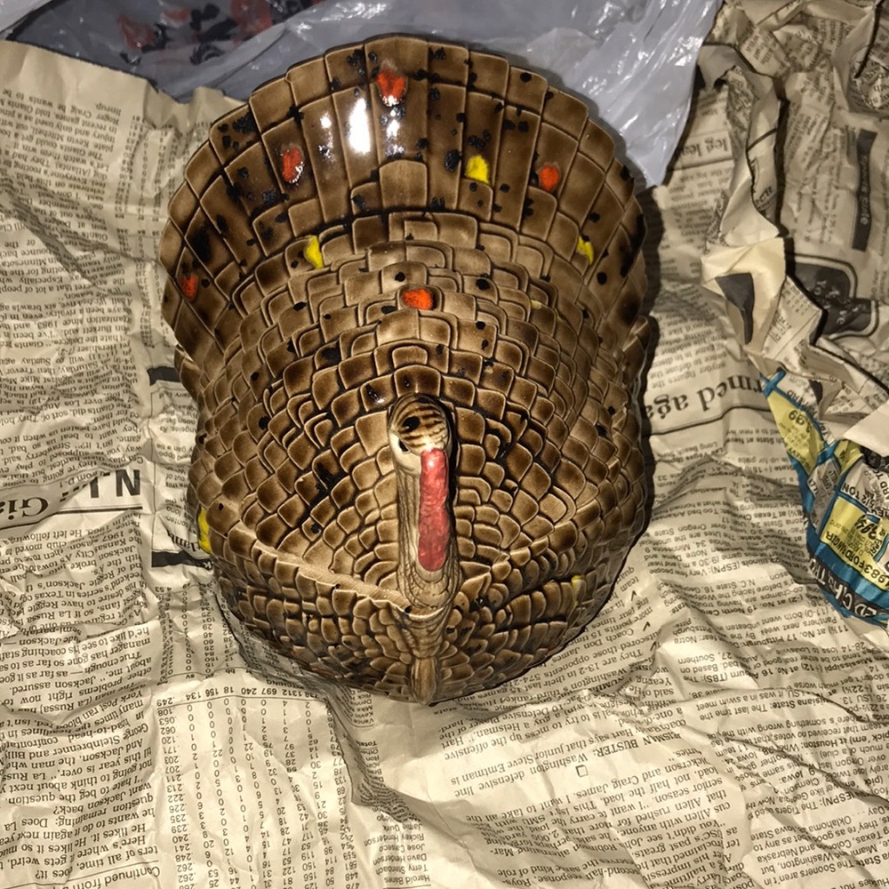 Turkey cookie jar Vintage 💕 - Picture 2 of 6